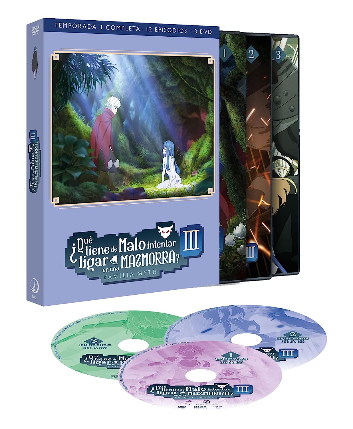 DVD Dungeon Ni Deai O Motomeru no Wa Machigatte Iru Darouka Season